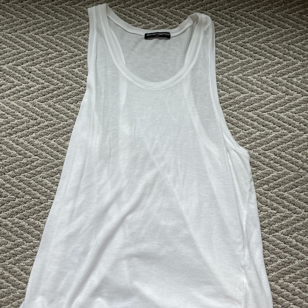 White Brandy Melville Tank